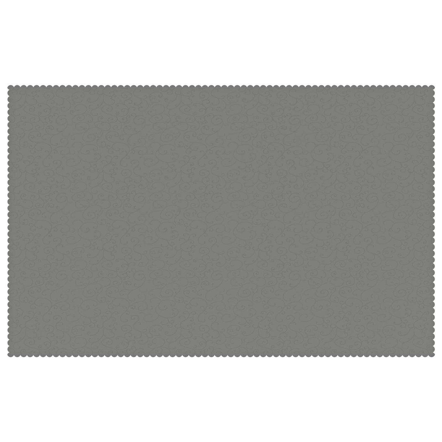 Table Cloth Rectangular Light Grey 140 x 220 cm