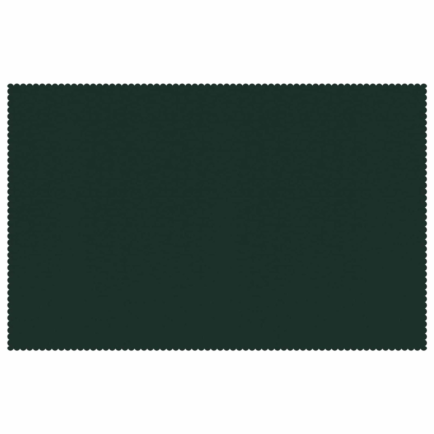 Table Cloth Rectangular Dark Green 140 x 220 cm