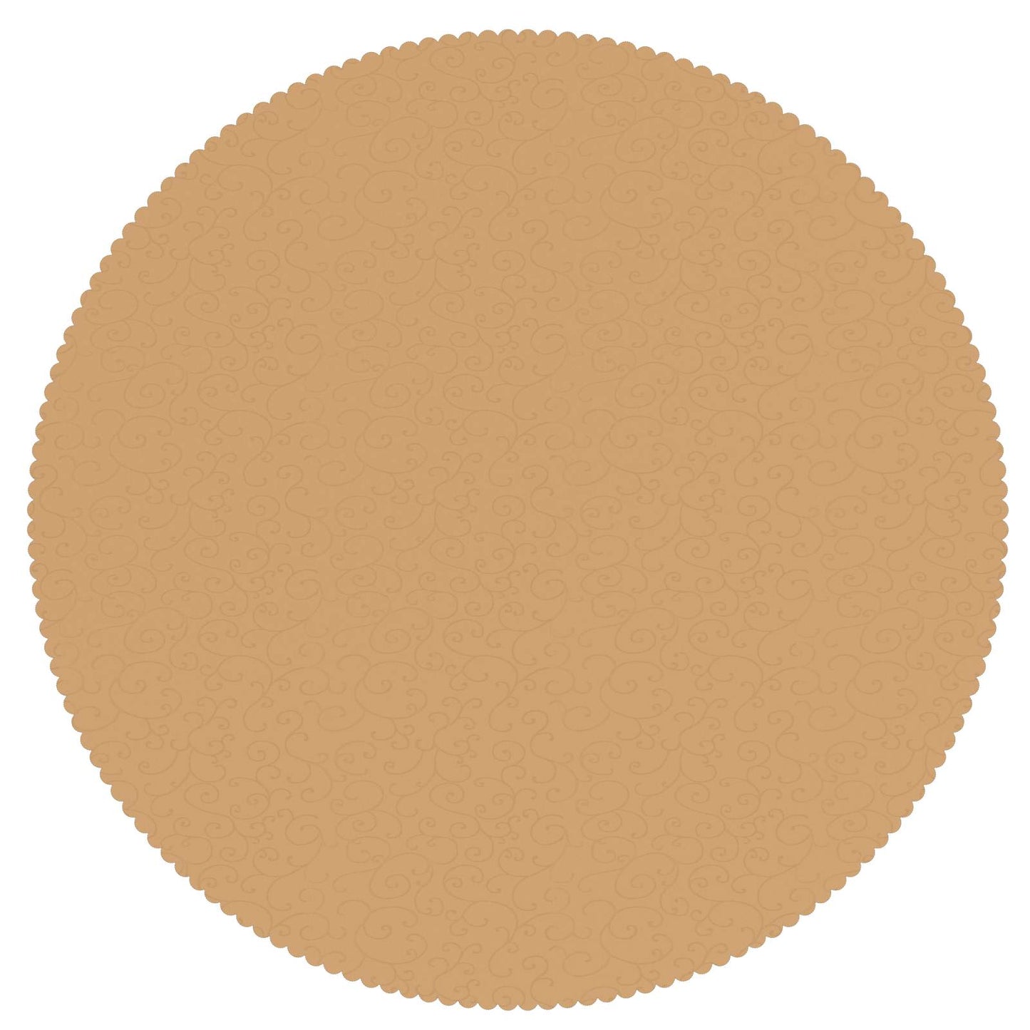 Table Cloth Round Beige Ø 140 cm