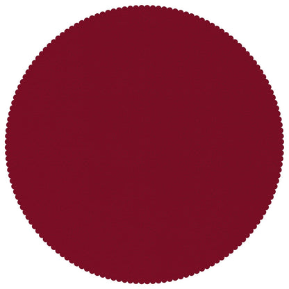 Table Cloth Round Wine Red Ø 140 cm