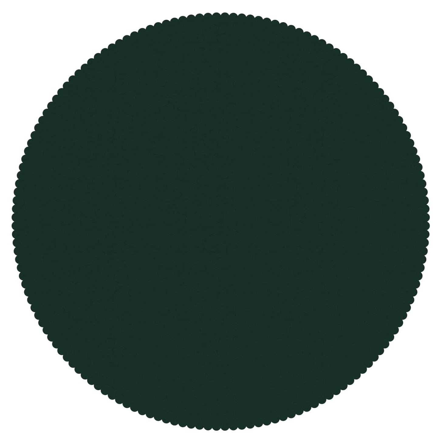 Table Cloth Round Dark Green Ø 160 cm