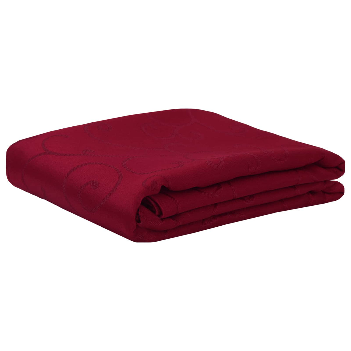 Table Cloth Oval Wine Red 130 x 220 cm