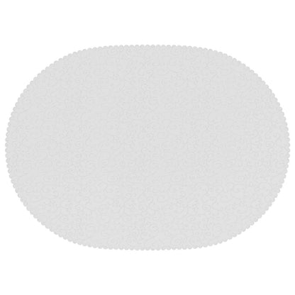 Table Cloth Oval White 160 x 220 cm