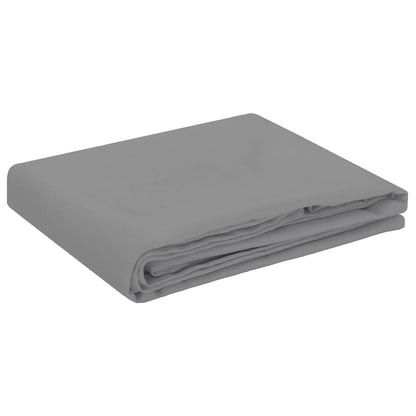 Table Cloth 5 pcs Square Light Grey 90 x 90 cm Polyester