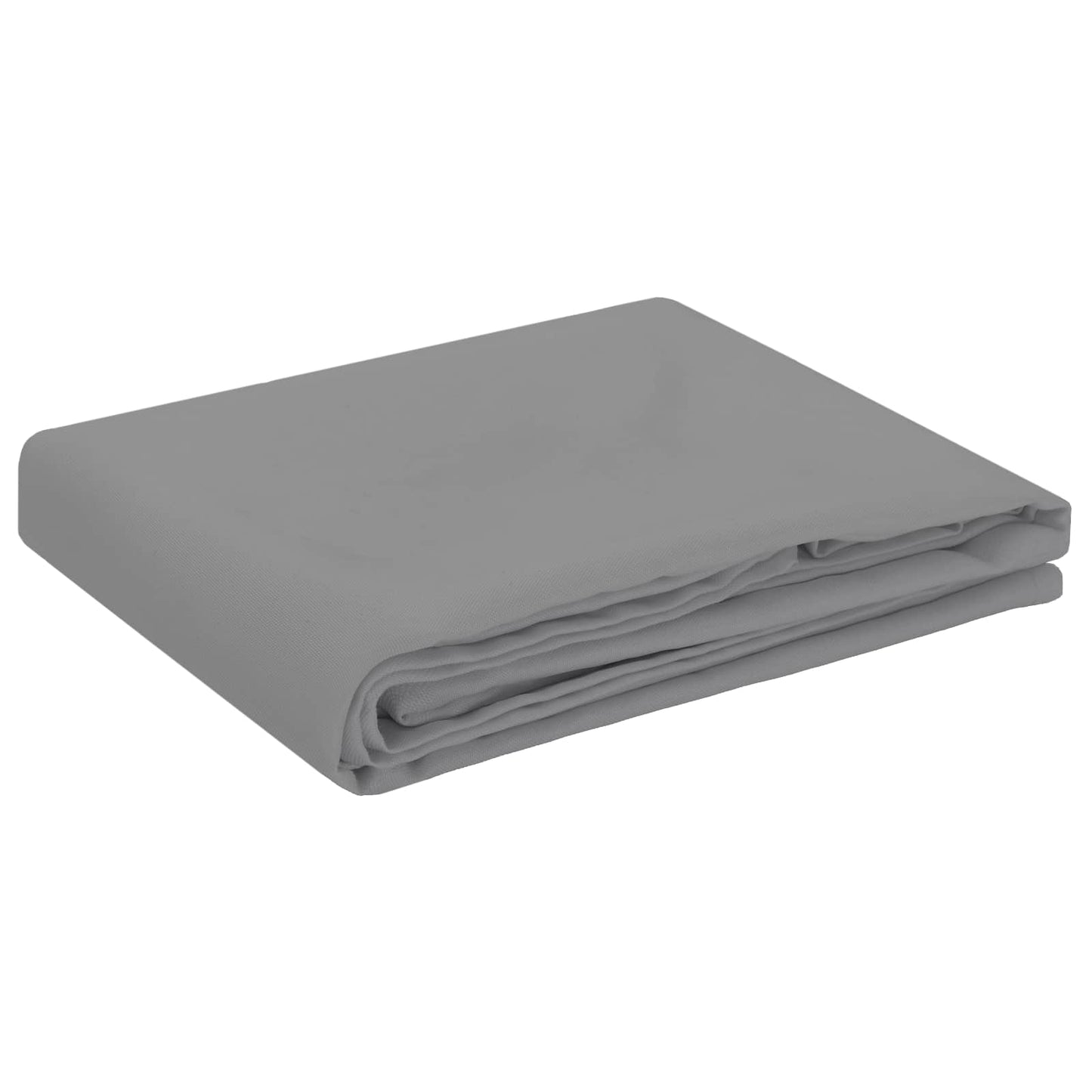 Table Cloth 5 pcs Square Light Grey 110 x 110 cm Polyester