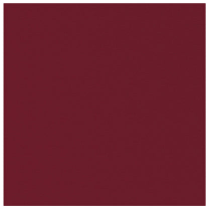 Table Cloth 5 pcs Square Wine Red 110 x 110 cm Polyester