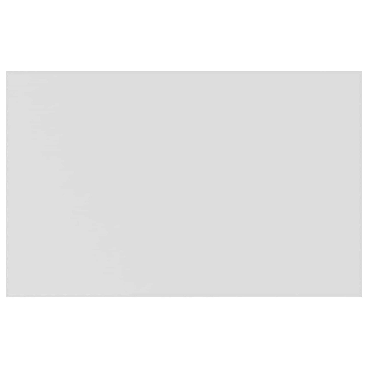 Table Cloth 5 pcs Rectangular White 110 x 160 cm Polyester