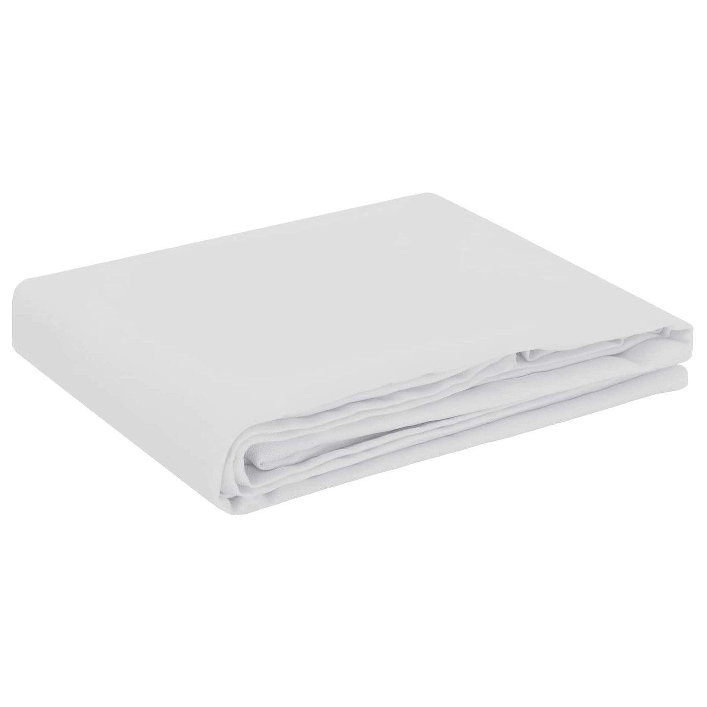 Table Cloth 5 pcs Rectangular White 140 x 140 cm Polyester