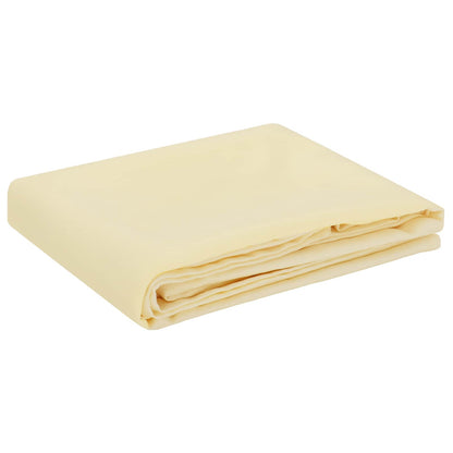 Table Cloth 5 pcs Cream White 140 x 220 cm Polyester