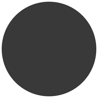 Table Cloth 5 pcs Round Dark Grey Ø 140 cm Polyester