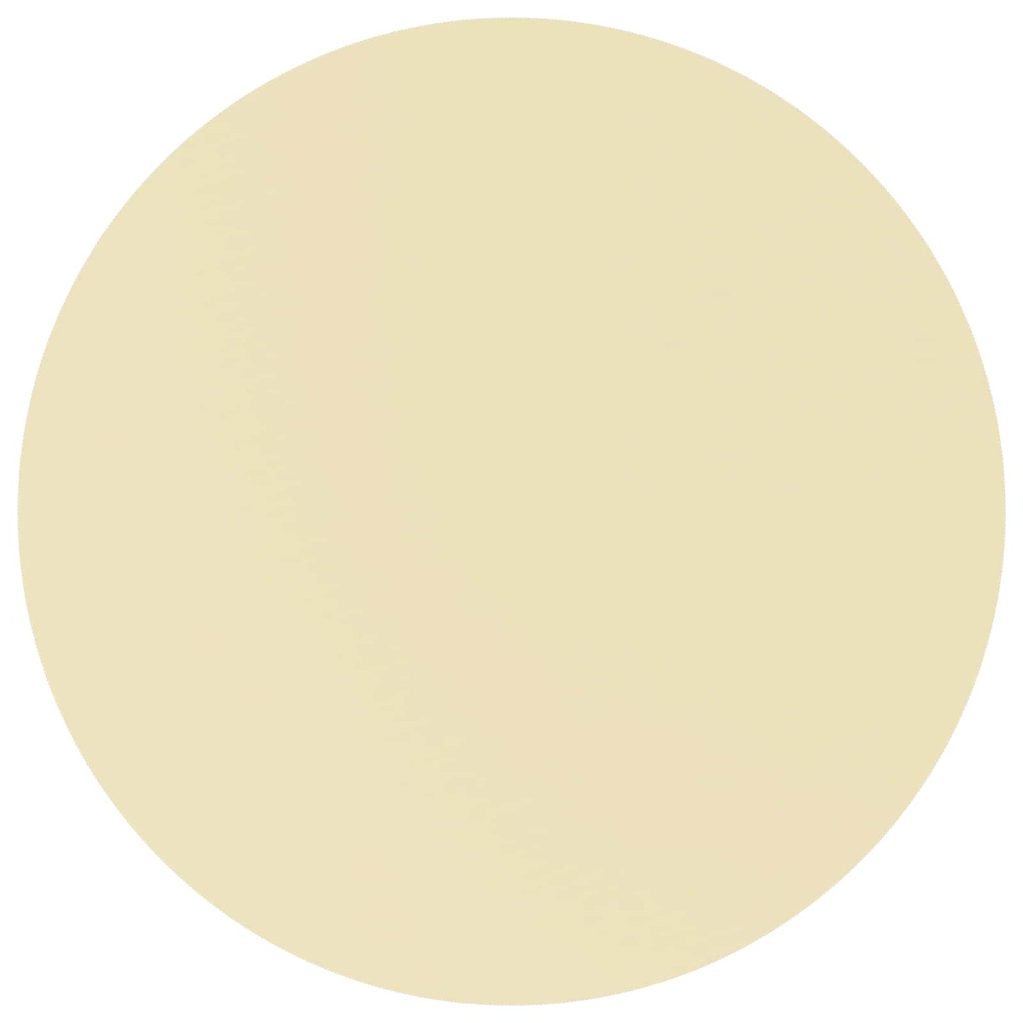 Table Cloth 5 pcs Round Cream White Ø 140 cm Polyester