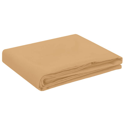 Table Cloth 5 pcs Round Beige Ø 160 cm Polyester