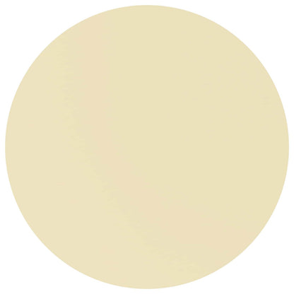 Table Cloth 5 pcs Round Cream White Ø 180 cm Polyester