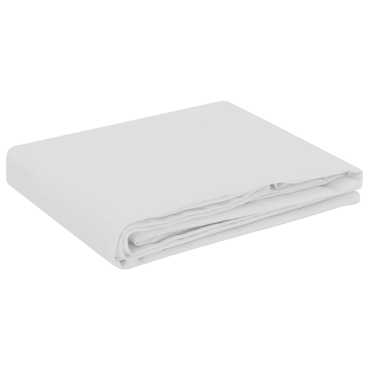 Table Cloth 5 pcs Round White Ø 180 cm Polyester