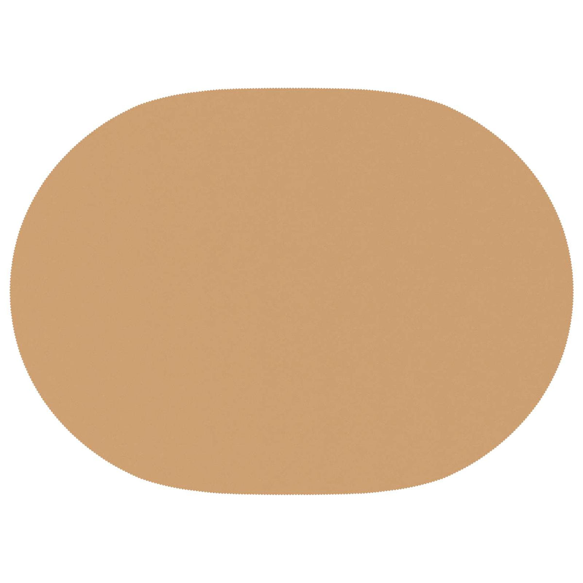 Table Cloth 5 pcs Oval Beige 130 x 180 cm Polyester