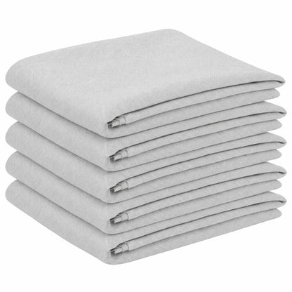 Table Cloth 5 pcs Round White Ø 160 cm