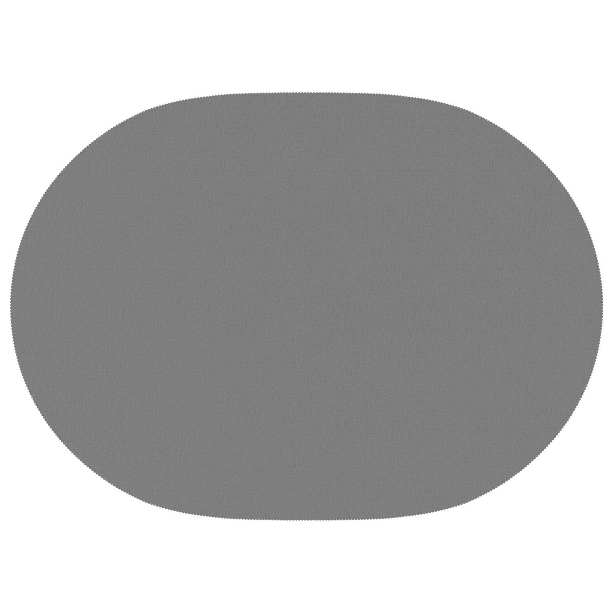 Table Cloth 5 pcs Oval Light Grey 130 x 180 cm