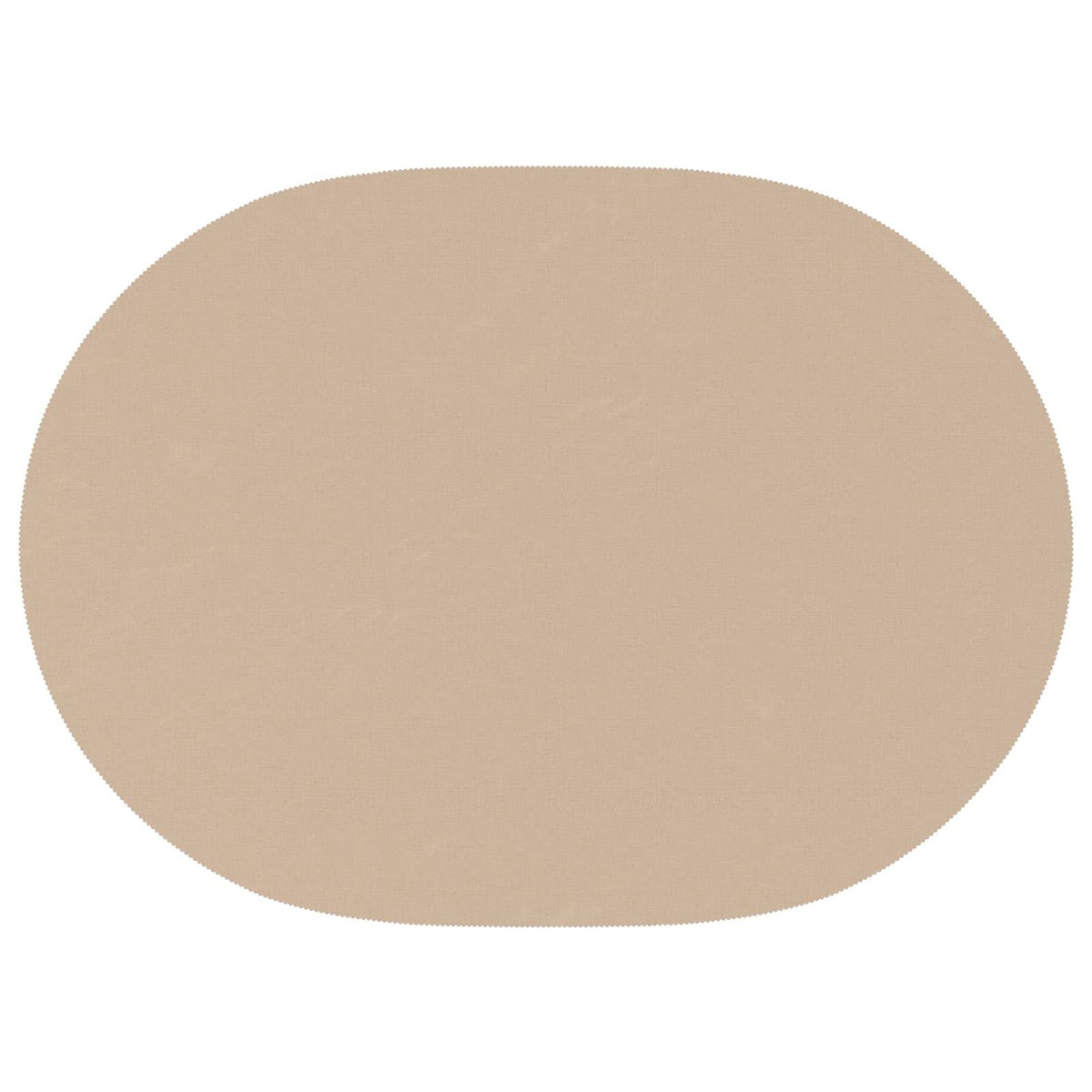 Table Cloth 5 pcs Oval Beige 130 x 180 cm