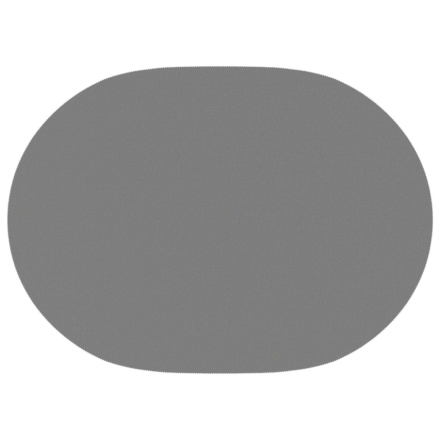 Table Cloth 5 pcs Oval Light Grey 160 x 220 cm