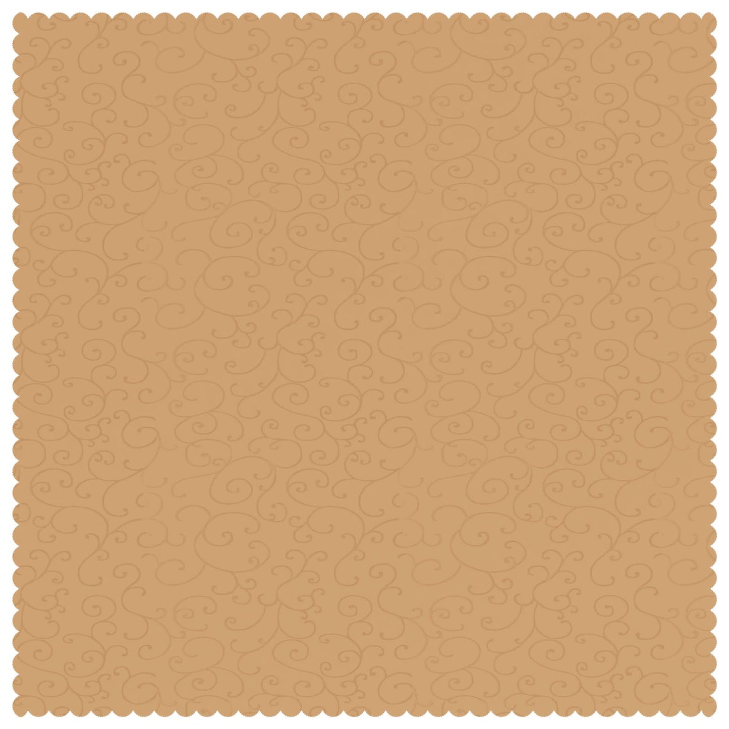 Table Cloth 5 pcs Square Beige 110 x 110 cm