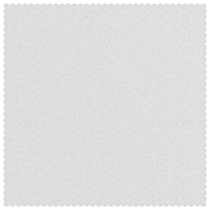 Table Cloth 5 pcs Square White 110 x 110 cm