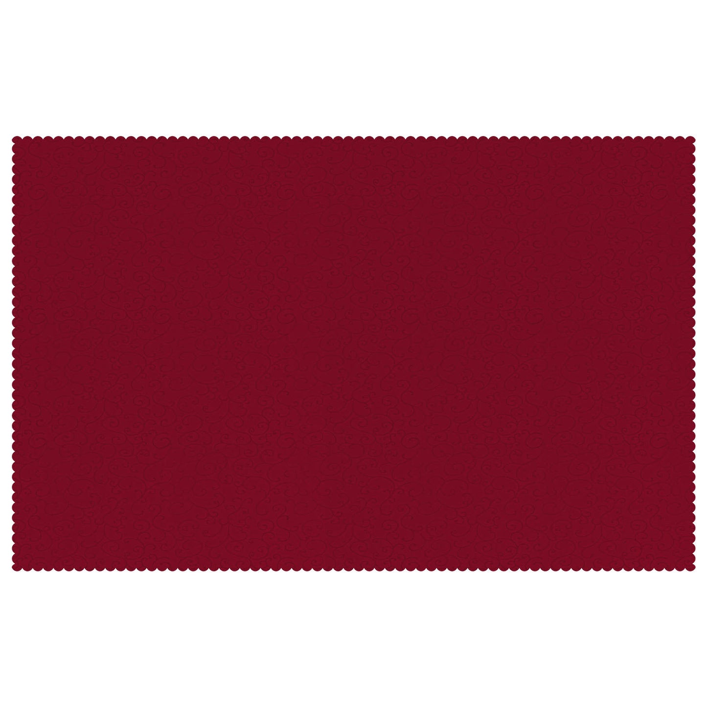 Table Cloth 5 pcs Rectangular Wine Red 110 x 180 cm