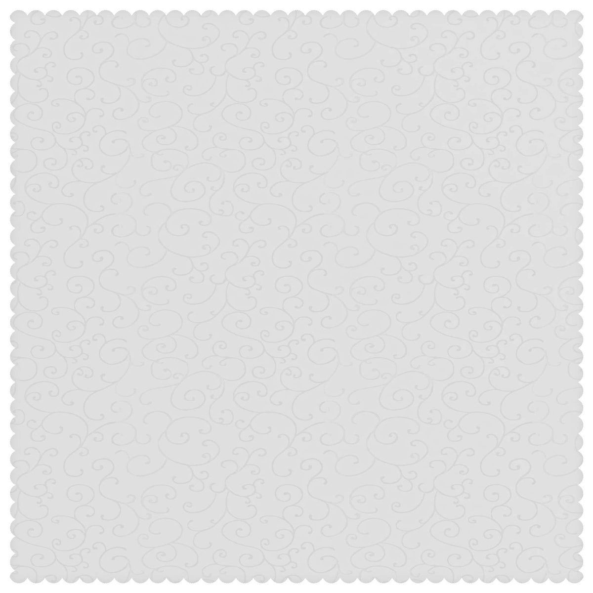 Table Cloth 5 pcs Rectangular White 140 x 140 cm