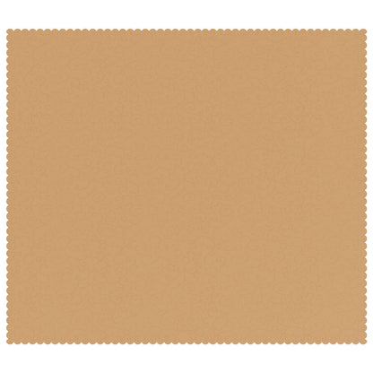 Table Cloth 5 pcs Rectangular Beige 140 x 180 cm