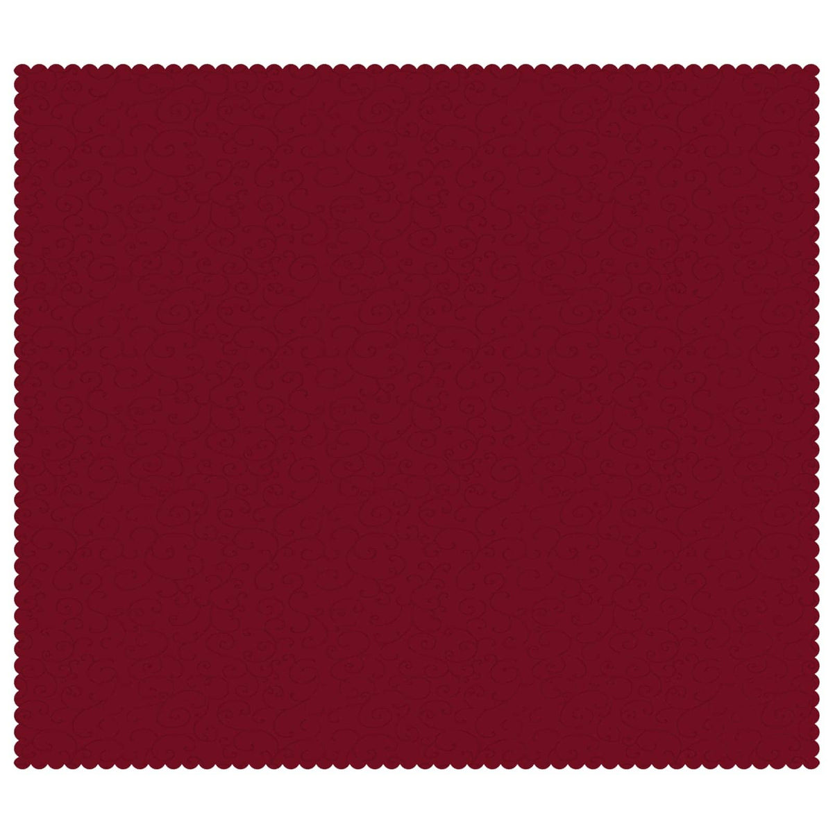 Table Cloth 5 pcs Rectangular Wine Red 140 x 180 cm