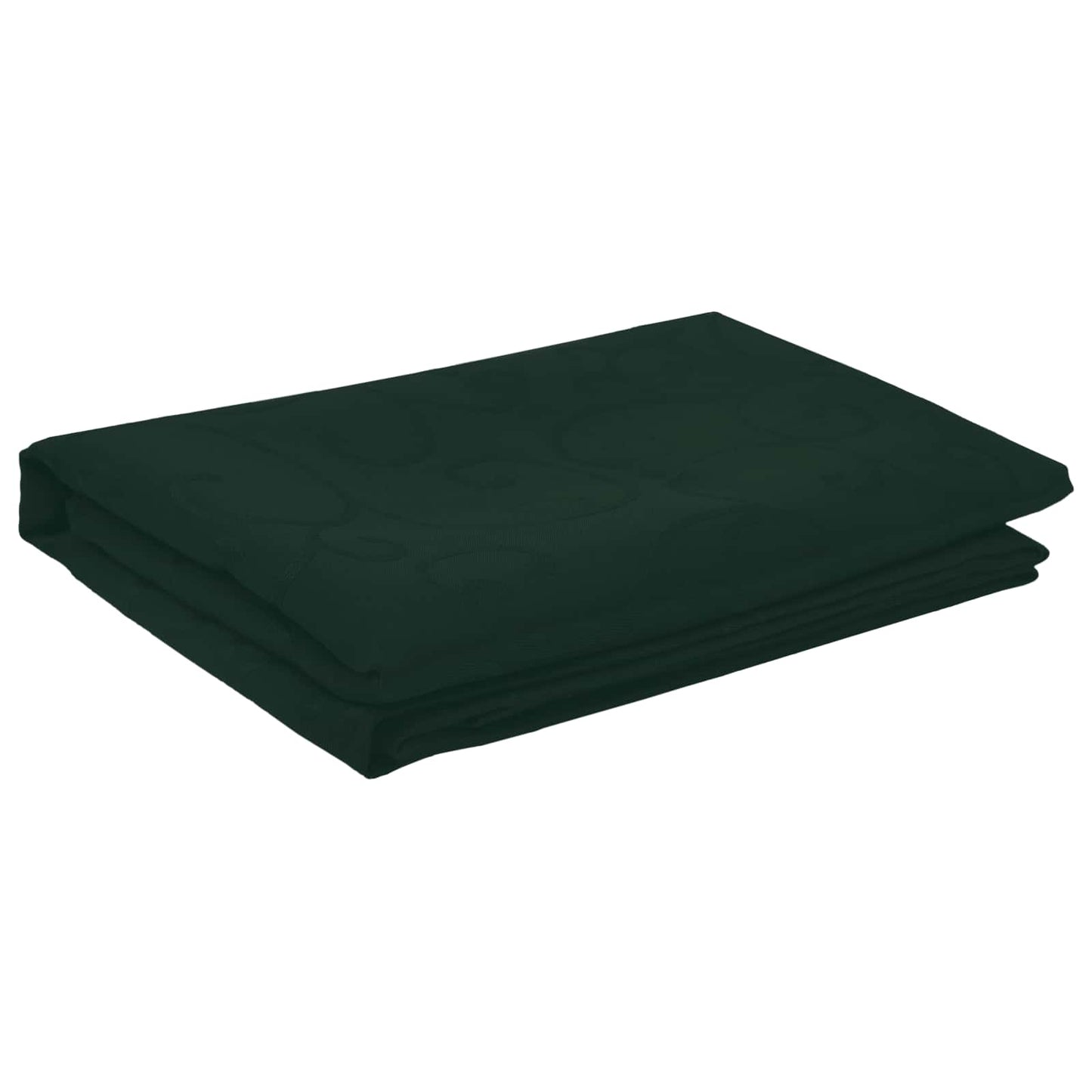 Table Cloth 5 pcs Rectangular Dark Green 140 x 220 cm