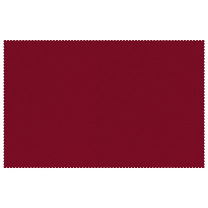 Table Cloth 5 pcs Rectangular Wine Red 140 x 260 cm