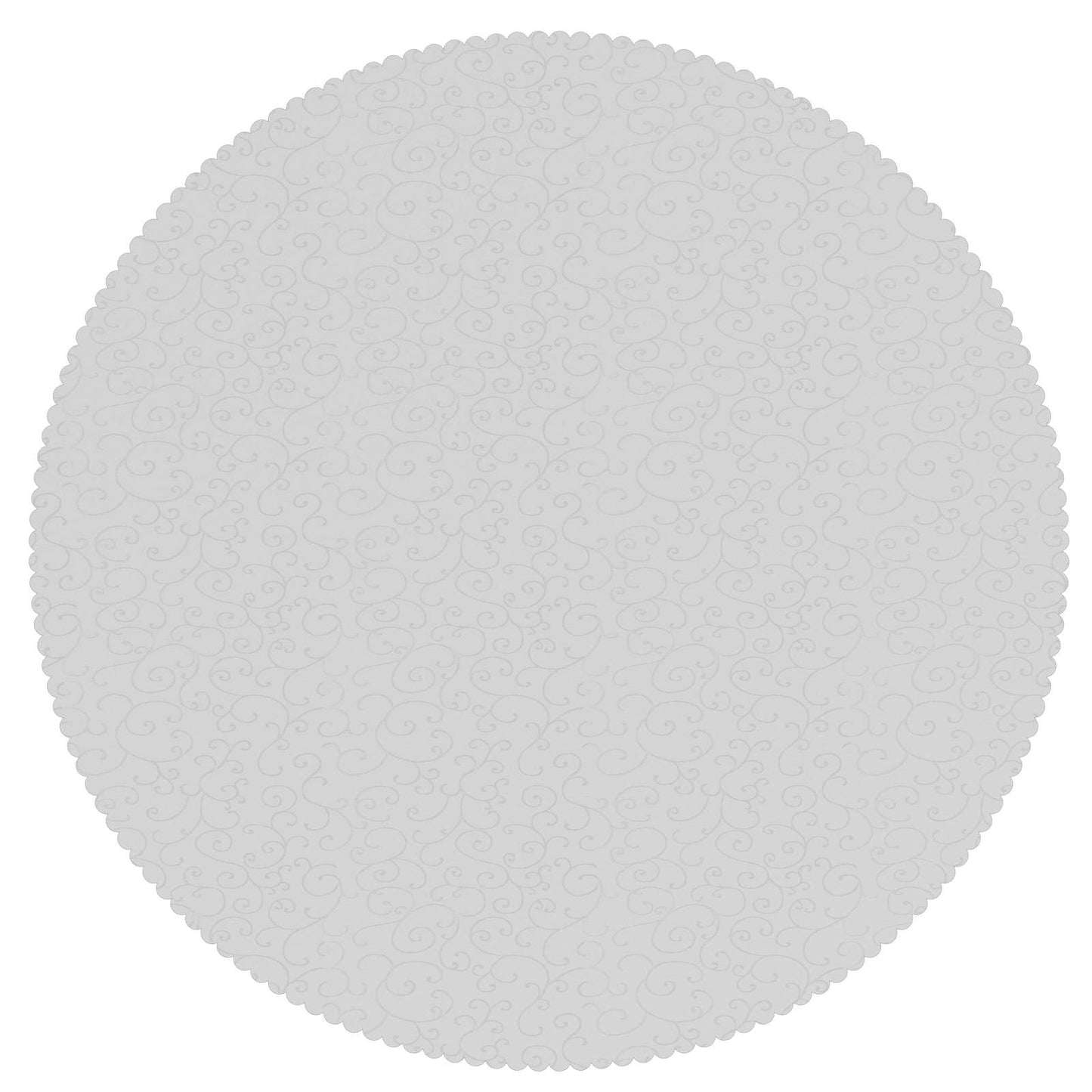 Table Cloth 5 pcs Round White Ø 140 cm
