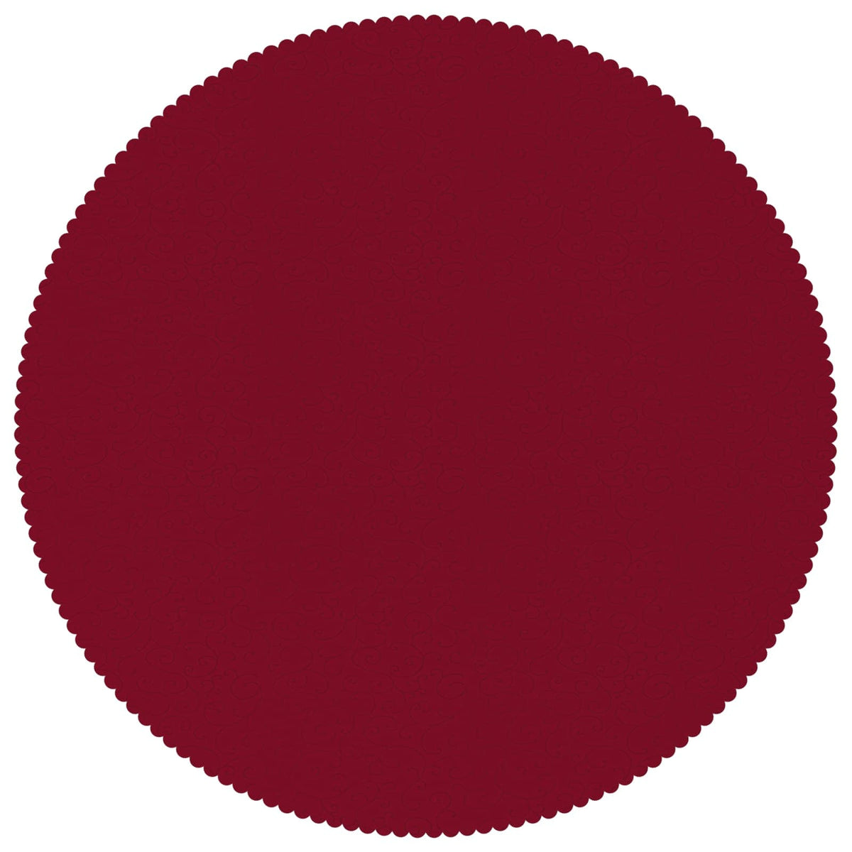 Table Cloth 5 pcs Round Wine Red Ø 140 cm