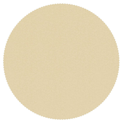 Table Cloth 5 pcs Round Cream White Ø 160 cm