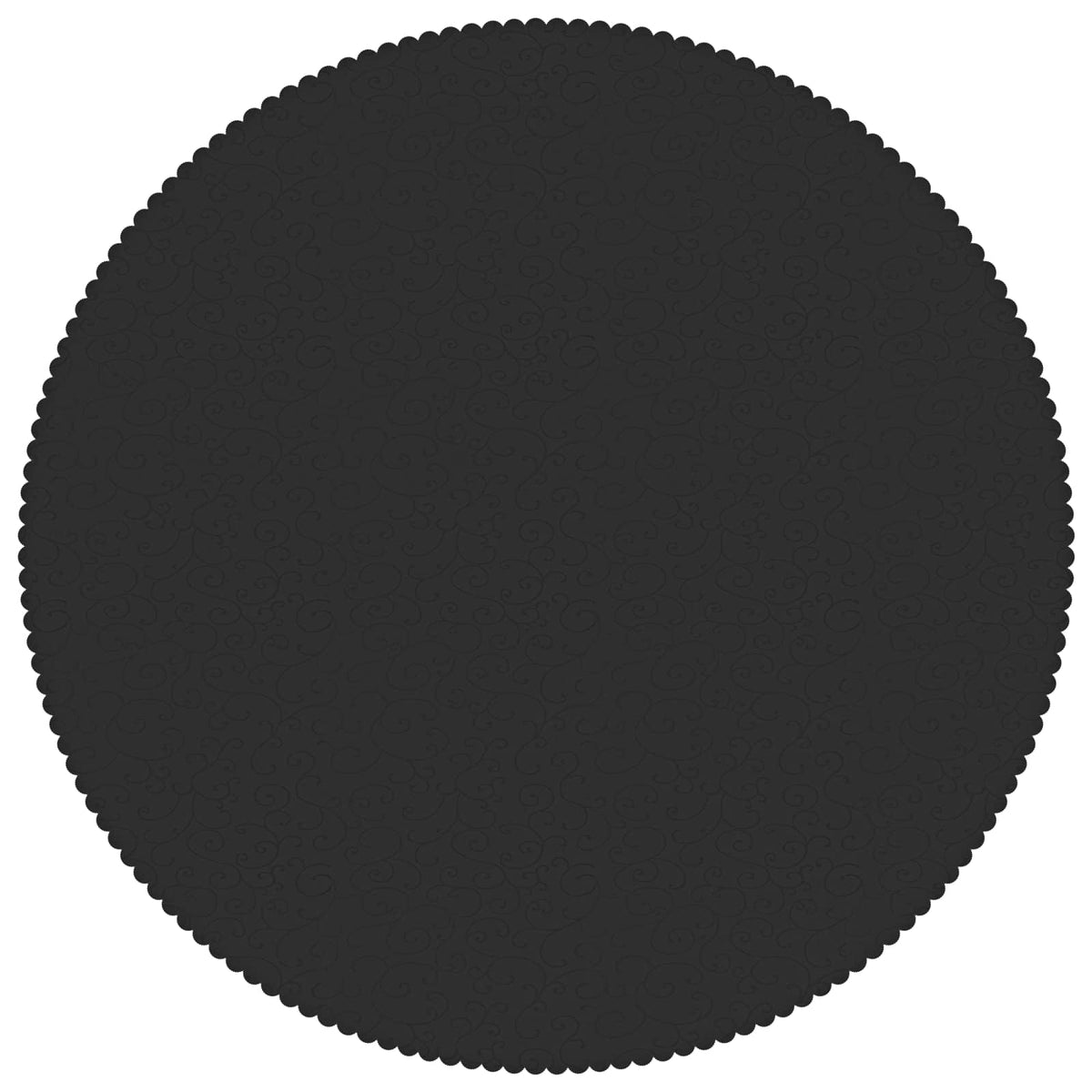 Table Cloth 5 pcs Round Dark Grey Ø 180 cm
