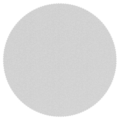 Table Cloth 5 pcs Round White Ø 180 cm