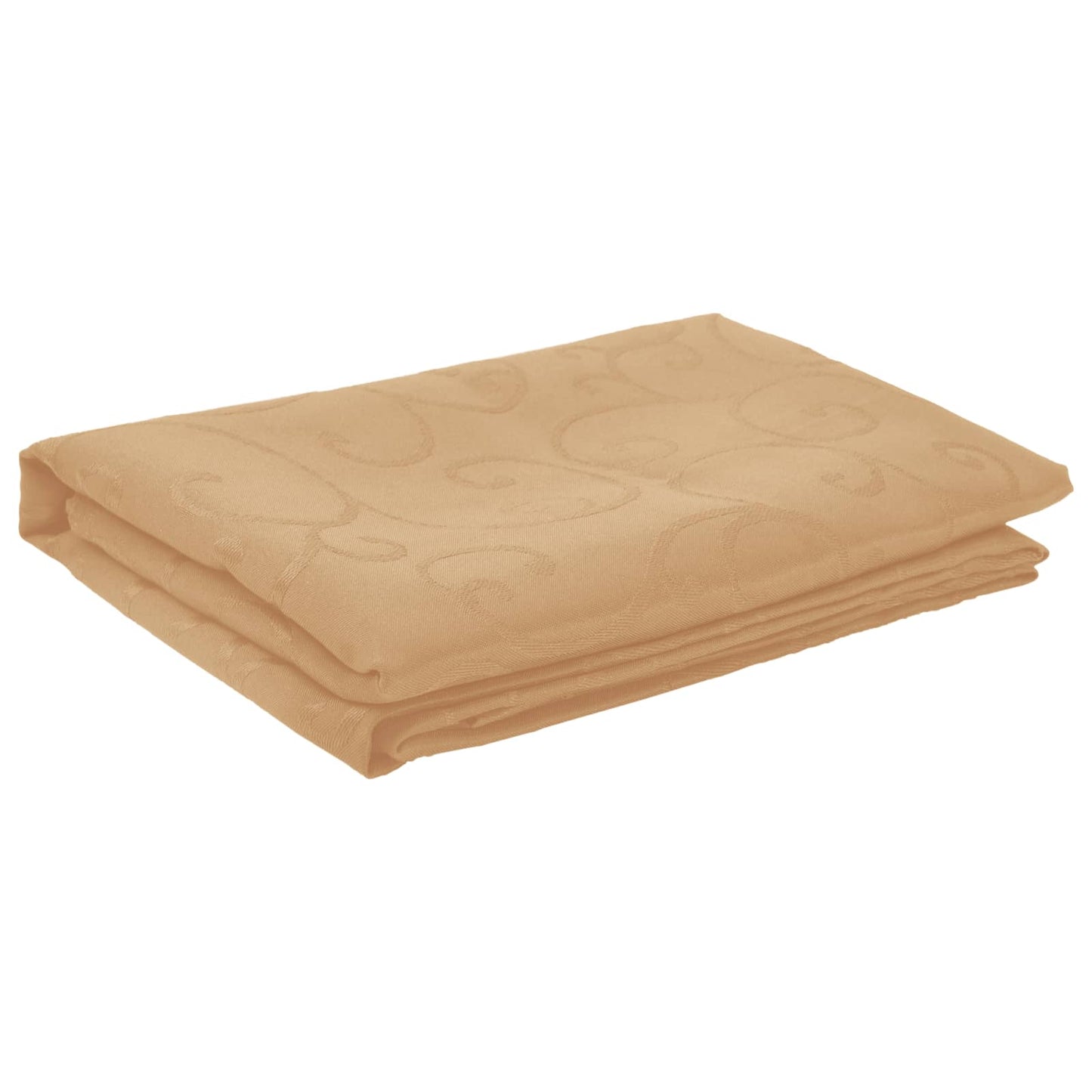 Table Cloth 5 pcs Oval Beige 130 x 180 cm