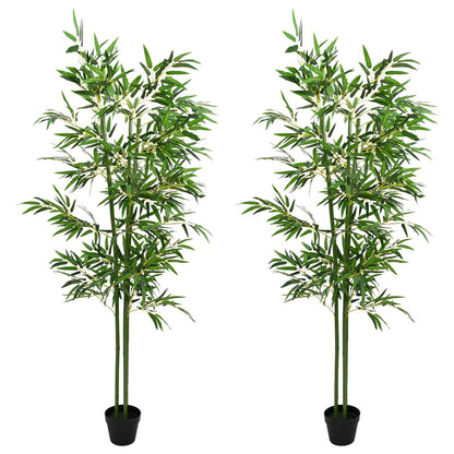 Artificial Bambo Tree 2 pcs Green 60 x 18 x 190 cm