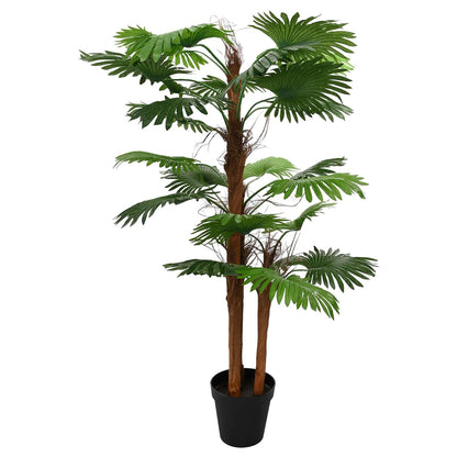 Artificial Fan Palm Tree Green 60 x 25 x 170 cm