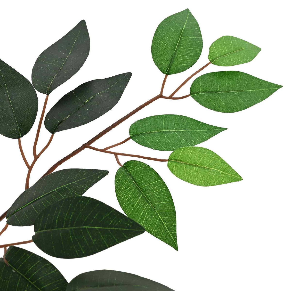 Artificial Ficus Plant Green 85 x 18 x 160 cm Fabric and Wood