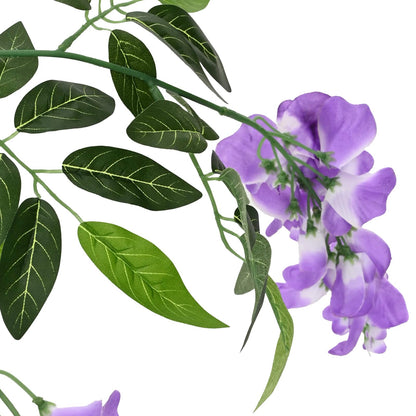 Artificial Bean Flower Tree Purple 80 x 18 x 160 cm