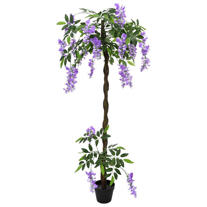 Artificial Bean Flower Tree Purple 80 x 18 x 160 cm