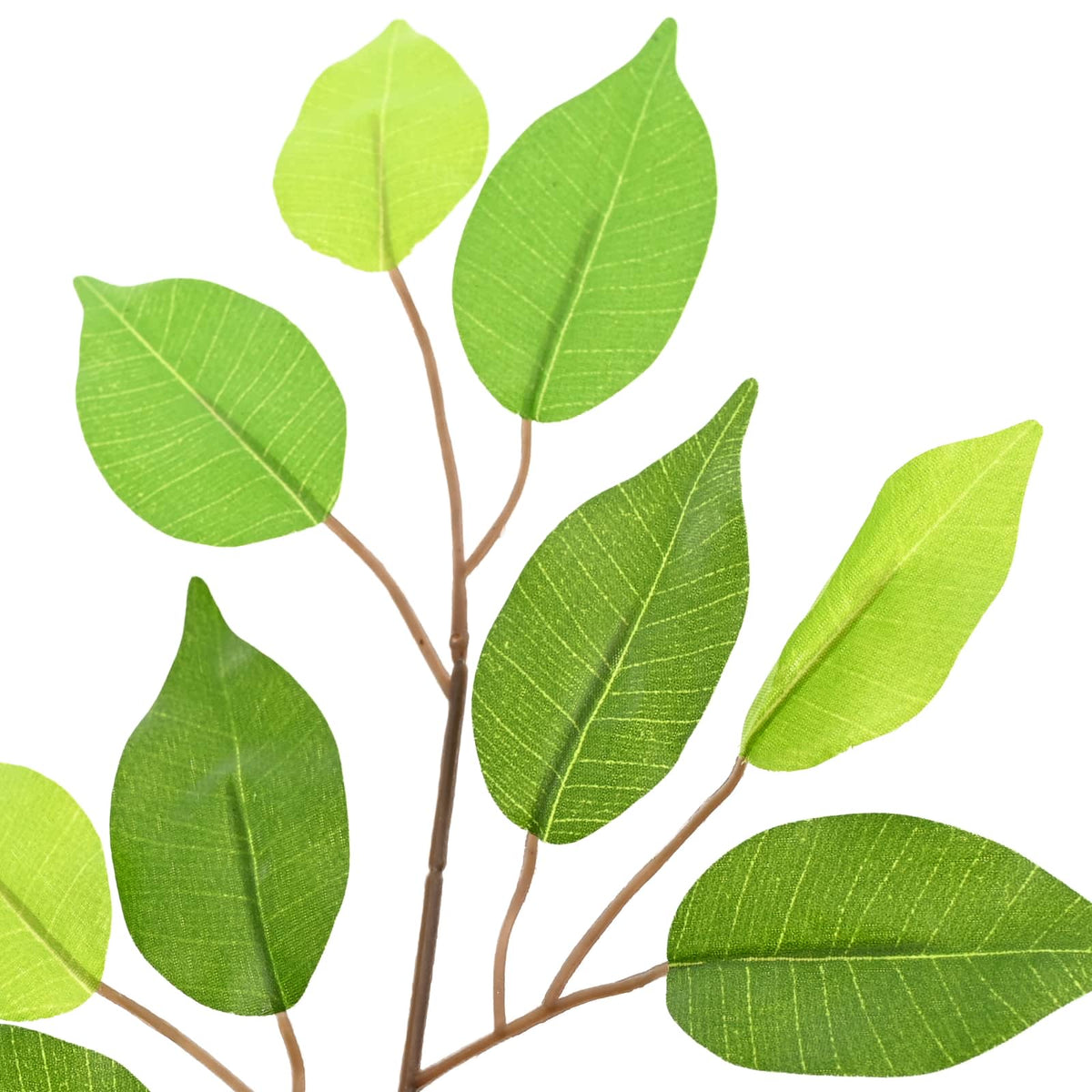 Artificial Ficus Plant Green 73 x 16 x 60 cm Fabric and Wood