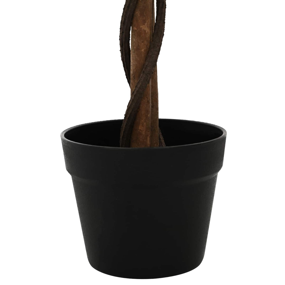 Artificial Ficus Plant Green 90 x 16 x 110 cm Fabric and Wood