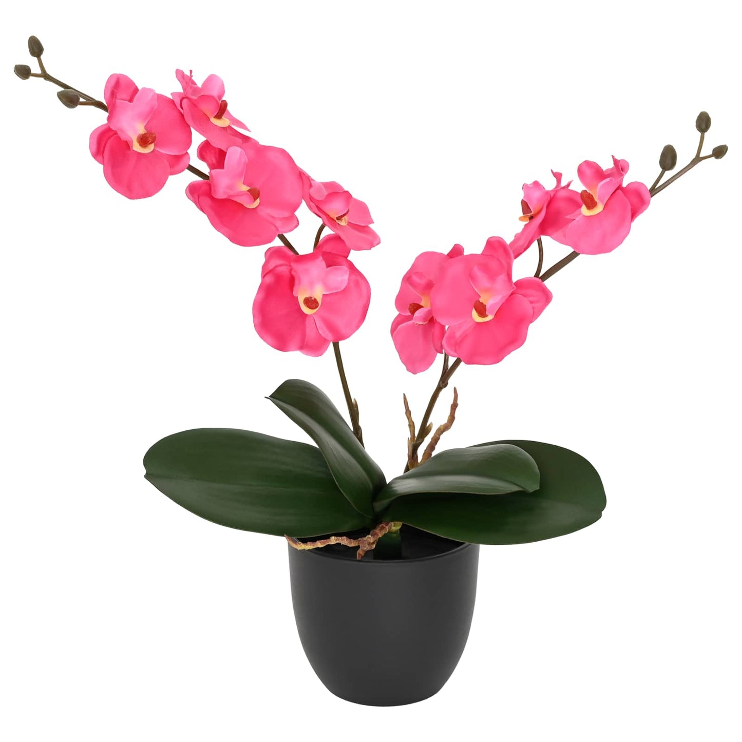 Artificial Orchid Plant Red 36 x 10 x 30 cm Fabric, PE and PEVA