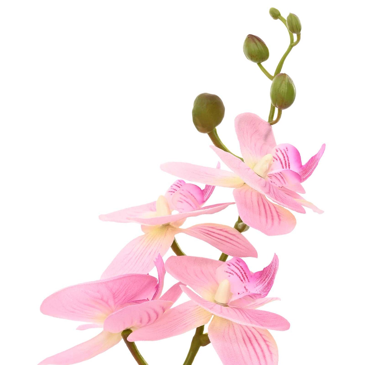 Artificial Orchid Plant with Pot Pink 45 x 15 x 65 cm