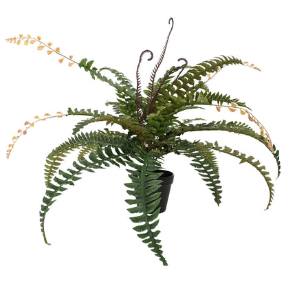 Artificial Fern Tree Green 58 x 13 x 60 cm Fabric and PE