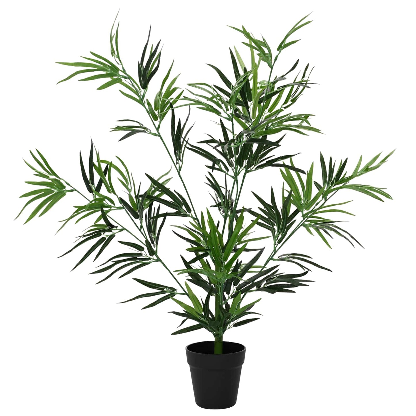 Artificial Bambo Tree Green 90 x 14 x 80 cm Fabric and Bamboo