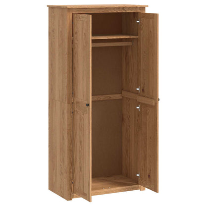 Wardrobe PANAMA Honey 88.5 x 50 x 185 cm Solid Pine Wood