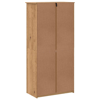 Wardrobe PANAMA Honey 88.5 x 50 x 185 cm Solid Pine Wood